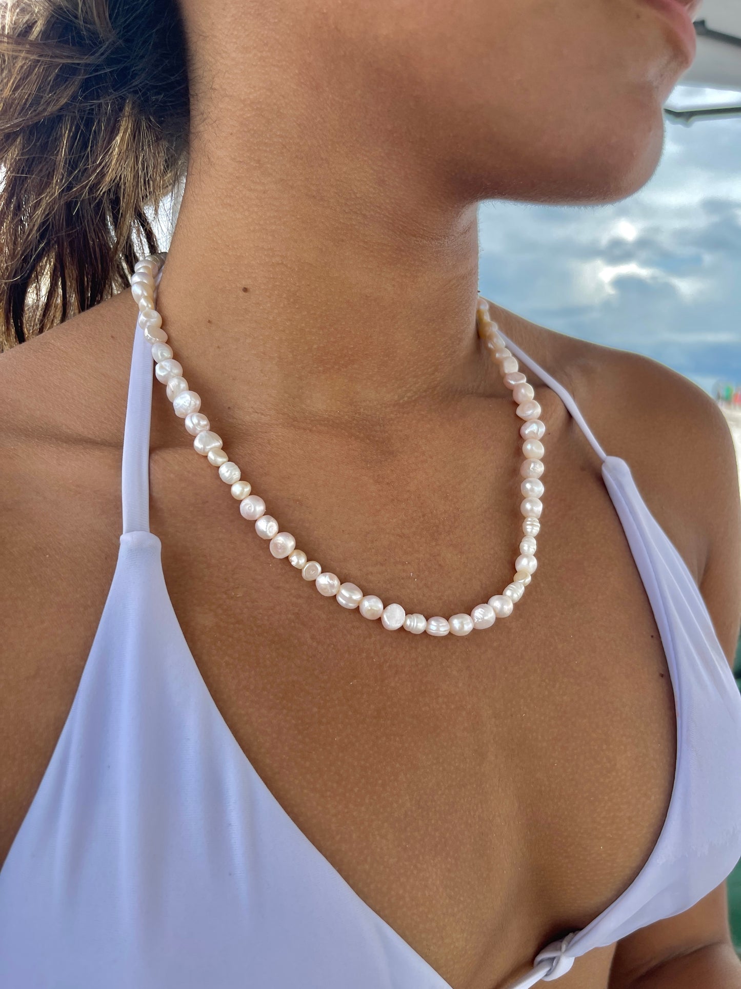 Ocean Pearl Necklace