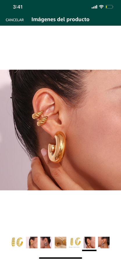 Croissant Ear Cuff