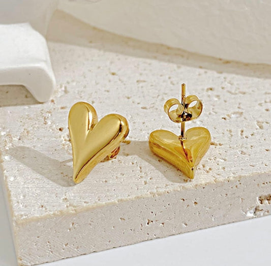 Classic Heart Earrings